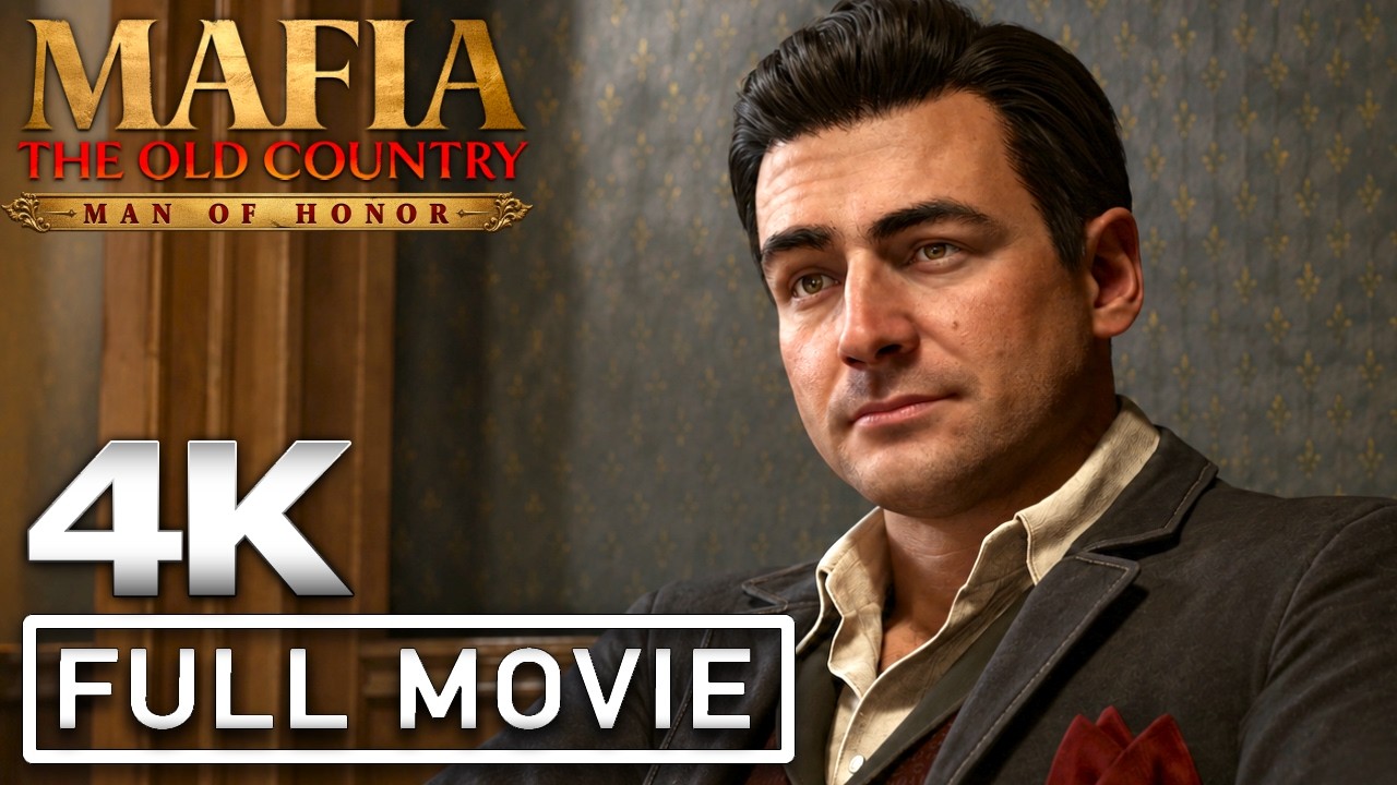 MAFIA: THE OLD COUNTRY - MAN OF HONOR DLC All Cutscenes (Full Game Movie) 4K 60FPS Ultra HD