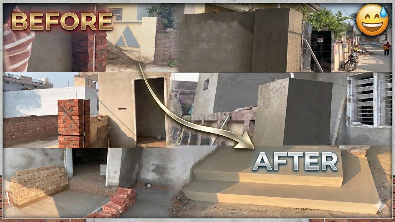 Aaj toh ghar ka naksha hi badal diya! 🧱☠️| My Work Vlog😍 #thepreetvlogs 