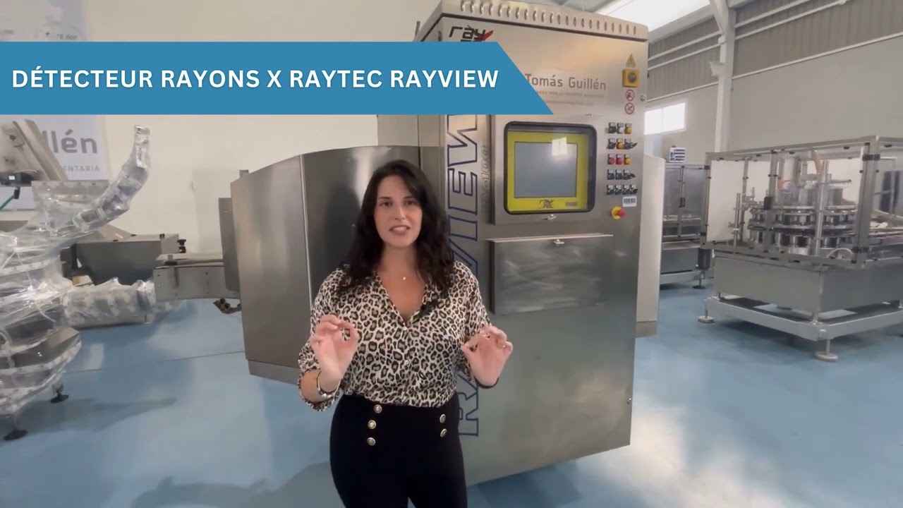 Détection de qualité : Une technologie sans faille. Détecteur a rayons X Raytec Rayview !