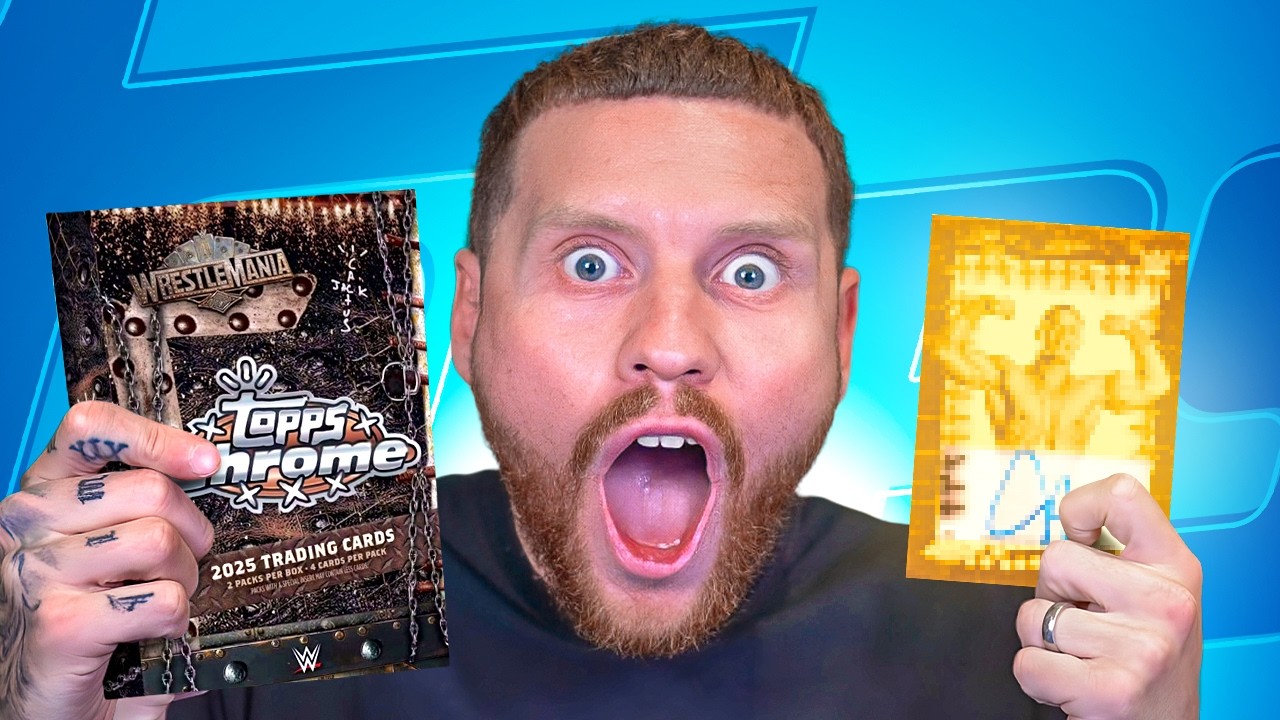 I Opened A £425 WWE Trading Card Box!