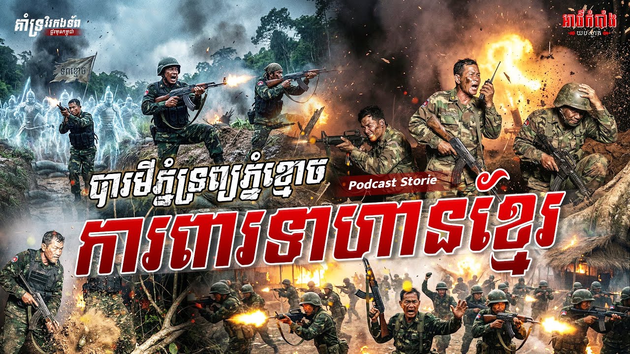 បារមីភ្នំទ្រព្យភ្នំខ្មោចការពារទាហានខ្មែរ​​ | Podcast Stories | អាថ៌កំបាំងយប់ទី29
