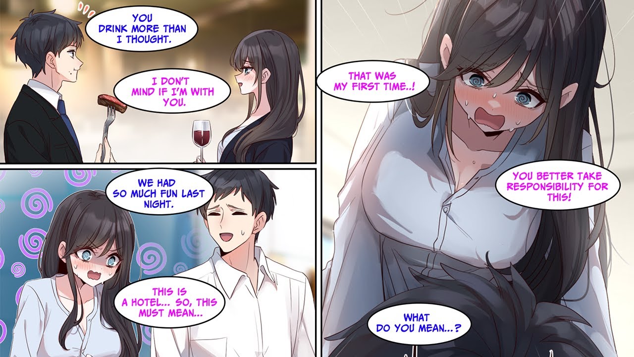 [Manga Dub] My boss is stunning and usually keeps her guard up around everyone but...