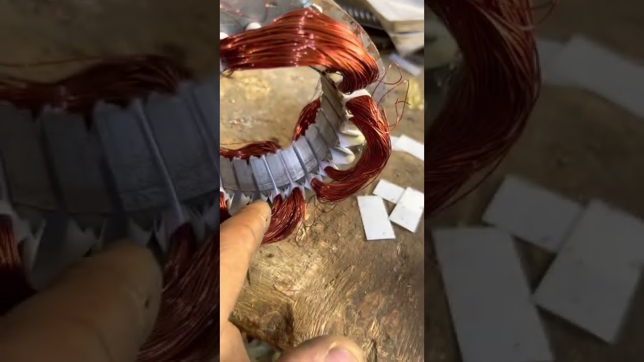لف ماطور مبرده بلاستك حجم صغير وشرح البيانات المطلوبه وطول وعرض الستيتر