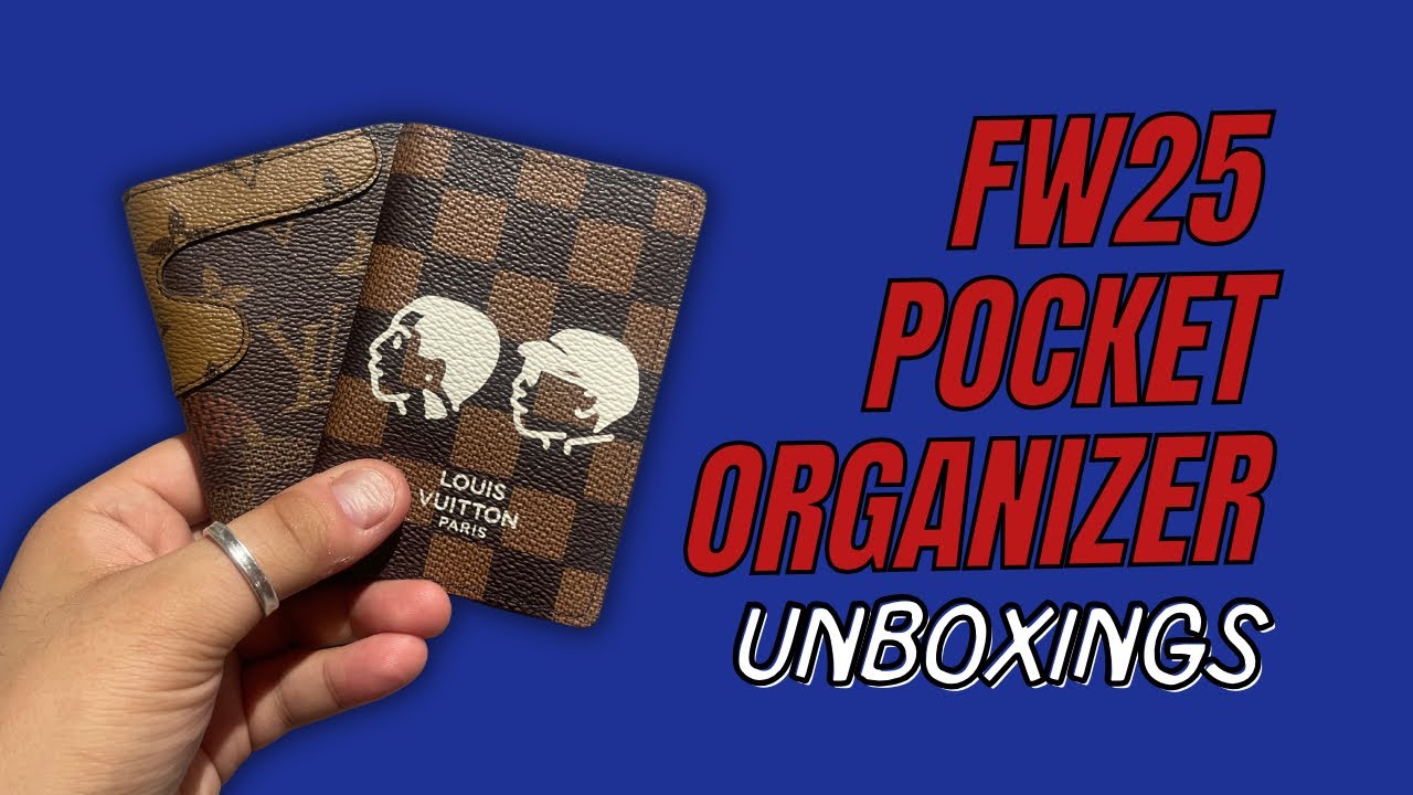 LOUIS VUITTON 2025 DOUBLE UNBOXING #LVPocketorganizers #lvunboxing