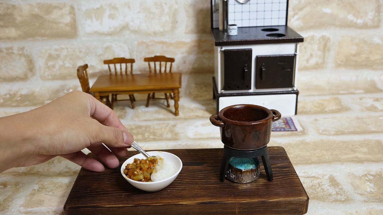 Mini Food Curry 食べれるミニチュア カレーライス
