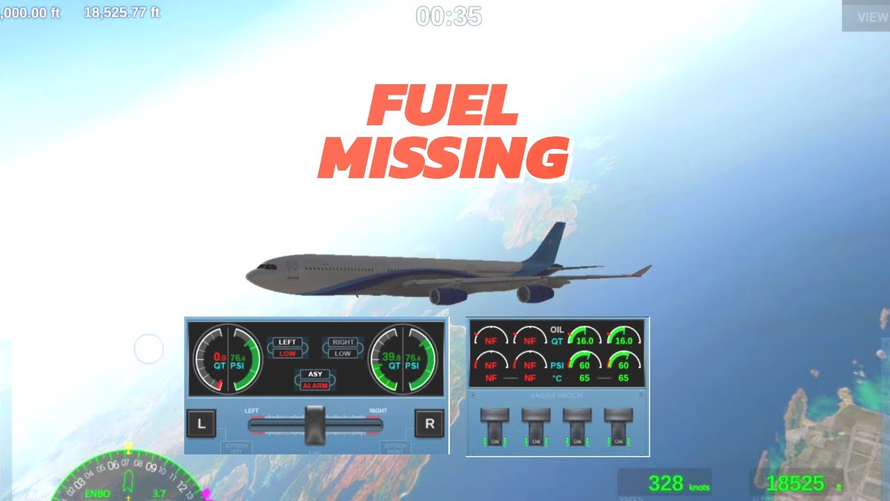 Extreme Landings Pro || Fuel Missing || Maximum Altitude Challenge