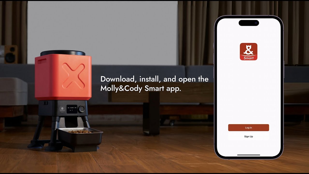 How To Connect Your Titan Smart Pet Feeder with App #MollyandCody #SmartFeeding