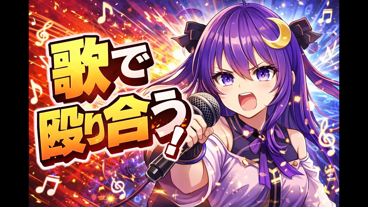 【#歌枠】リクエスト即バトル歌枠！～初見でも逃げません～1時間ぐらい殴り合おう～ ジャンルフリー　 #vtuber  #vsinger