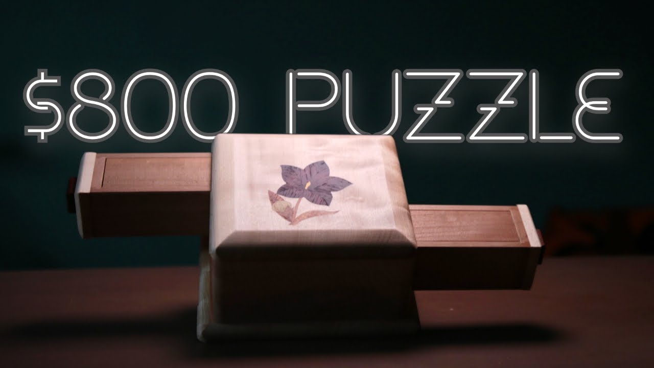 Solving This $800 Japnese Puzzle Box!