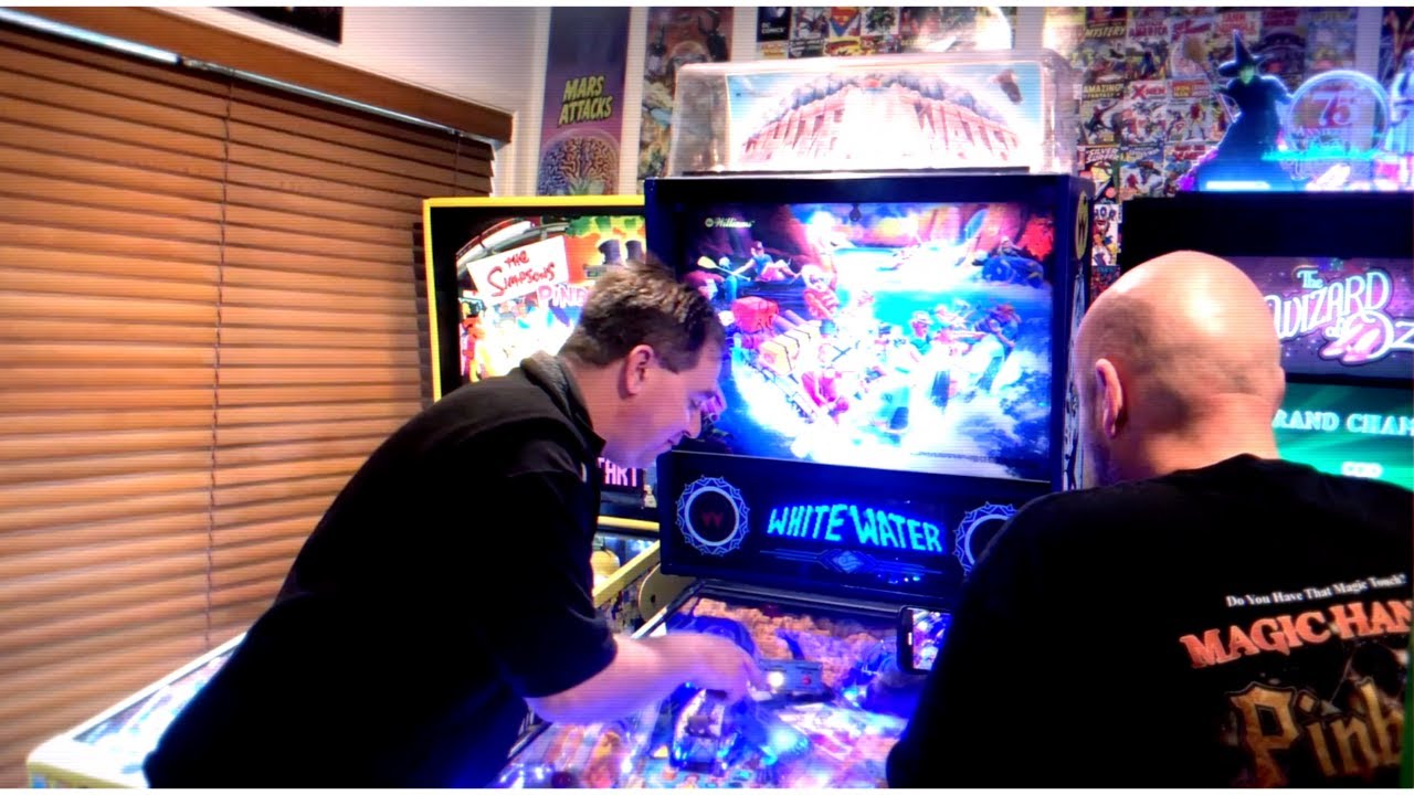 Navigating a White Water Pinball