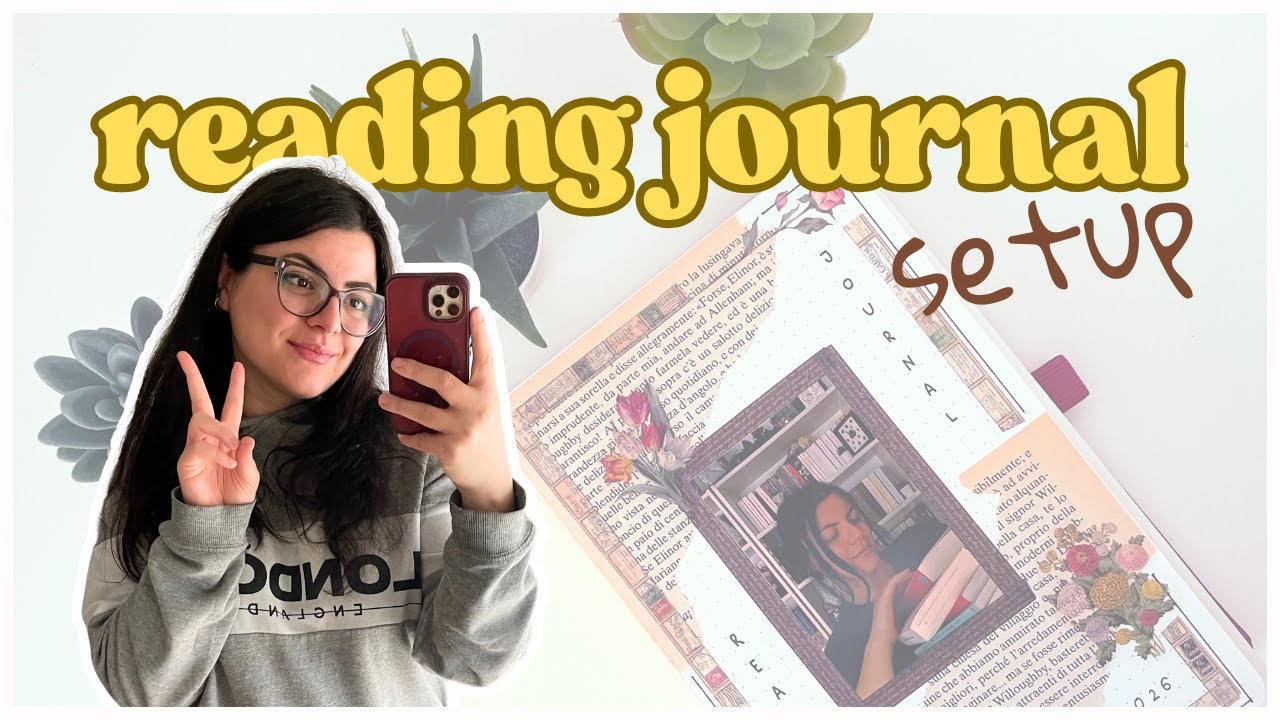 Reading journal 2026 📓 | Setup e prime pagine