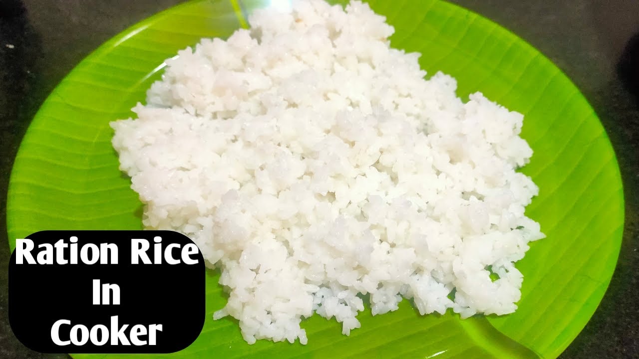 How to Cook Perfect Ration Rice in Pressure Cooker for Beginners |  Quick Ration Rice in Cooker