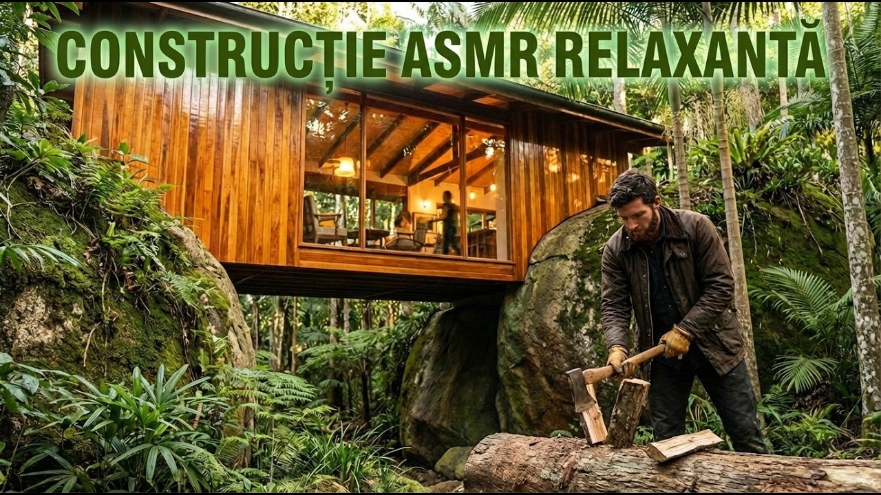 Și-a riscat viața pentru a construi asta... Vezi rezultatul (ASMR)