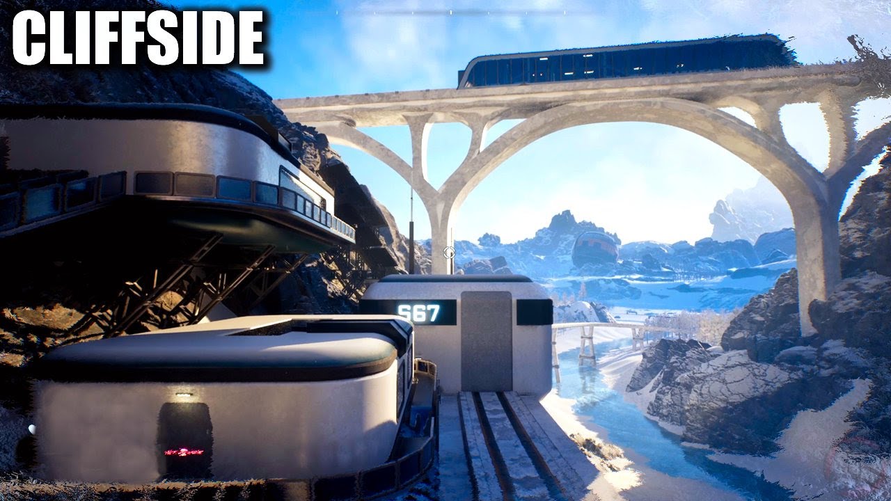 Cliffside Station in This Frozen World Survival Game - Heat Death Survival Train [S2 E10]