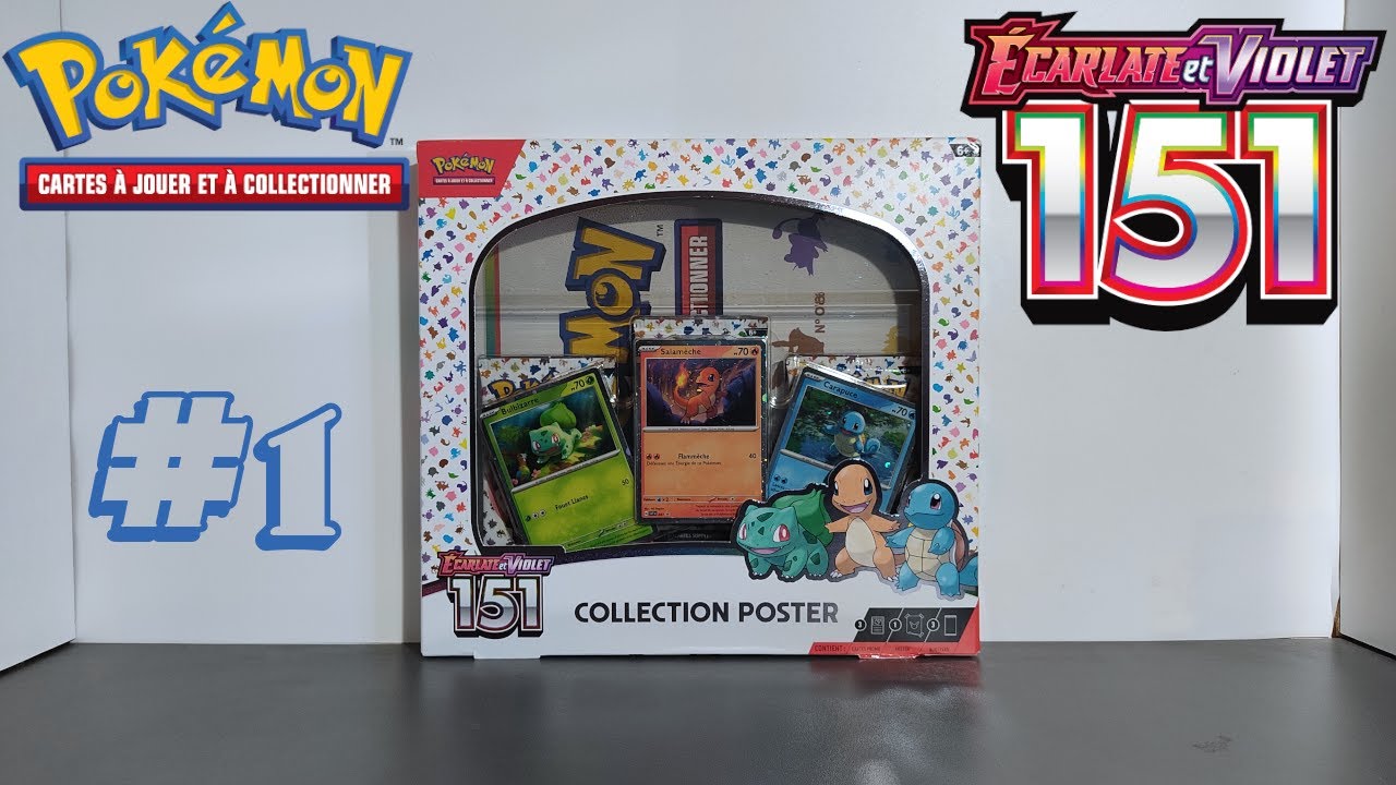 Cartes Pokémon 151 - Collection Poster [#1]