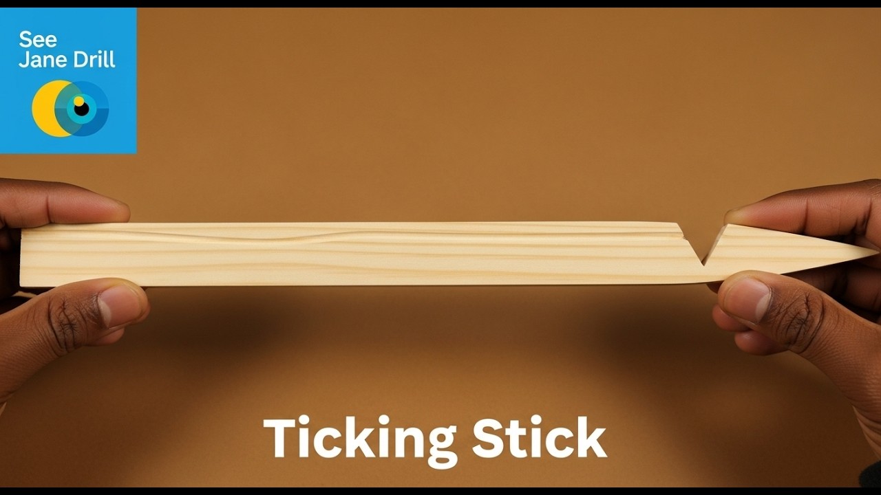 Woodworking Hack: The Tick Stick Jig for Perfect Measurements Every Time.