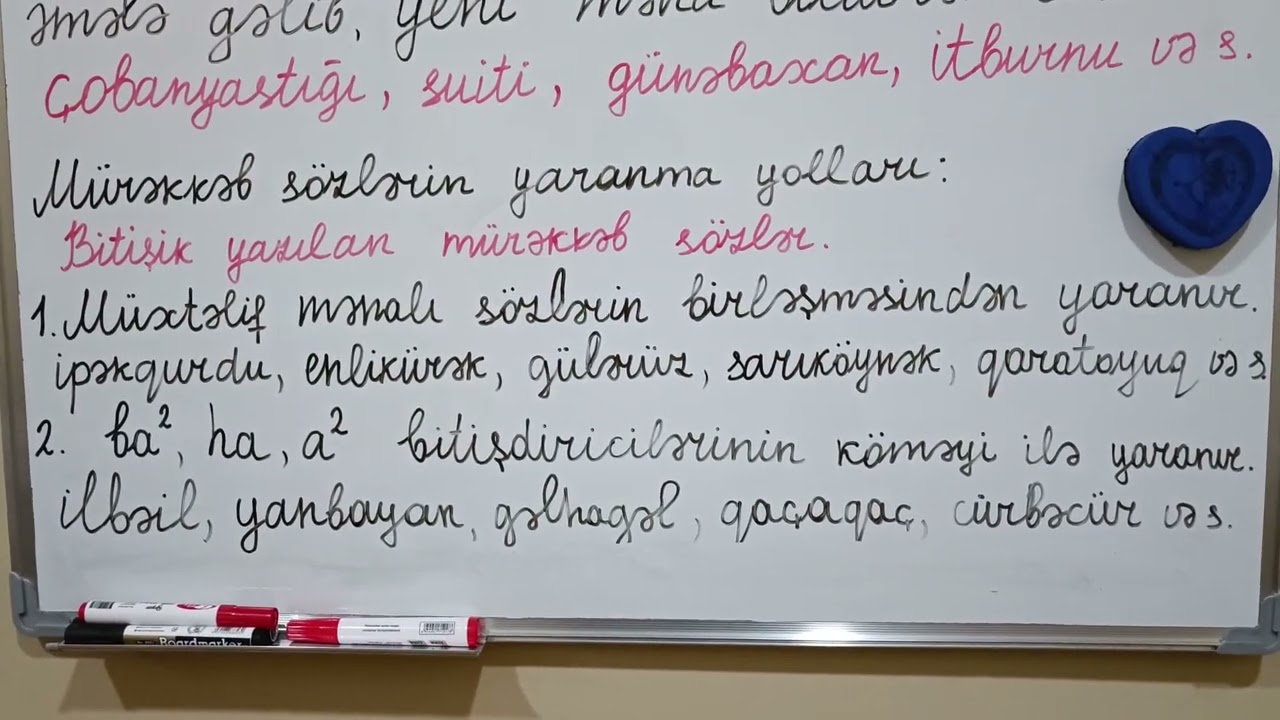 Mürəkkəb sözlər