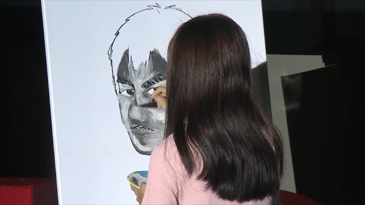 LIVE PAINTING PERFORMANCE | Chenyi Art | TEDxMMU