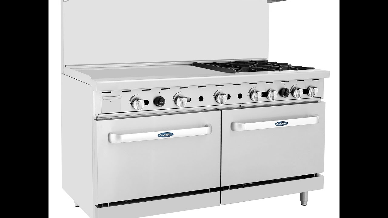 Commercial Range with Griddle
