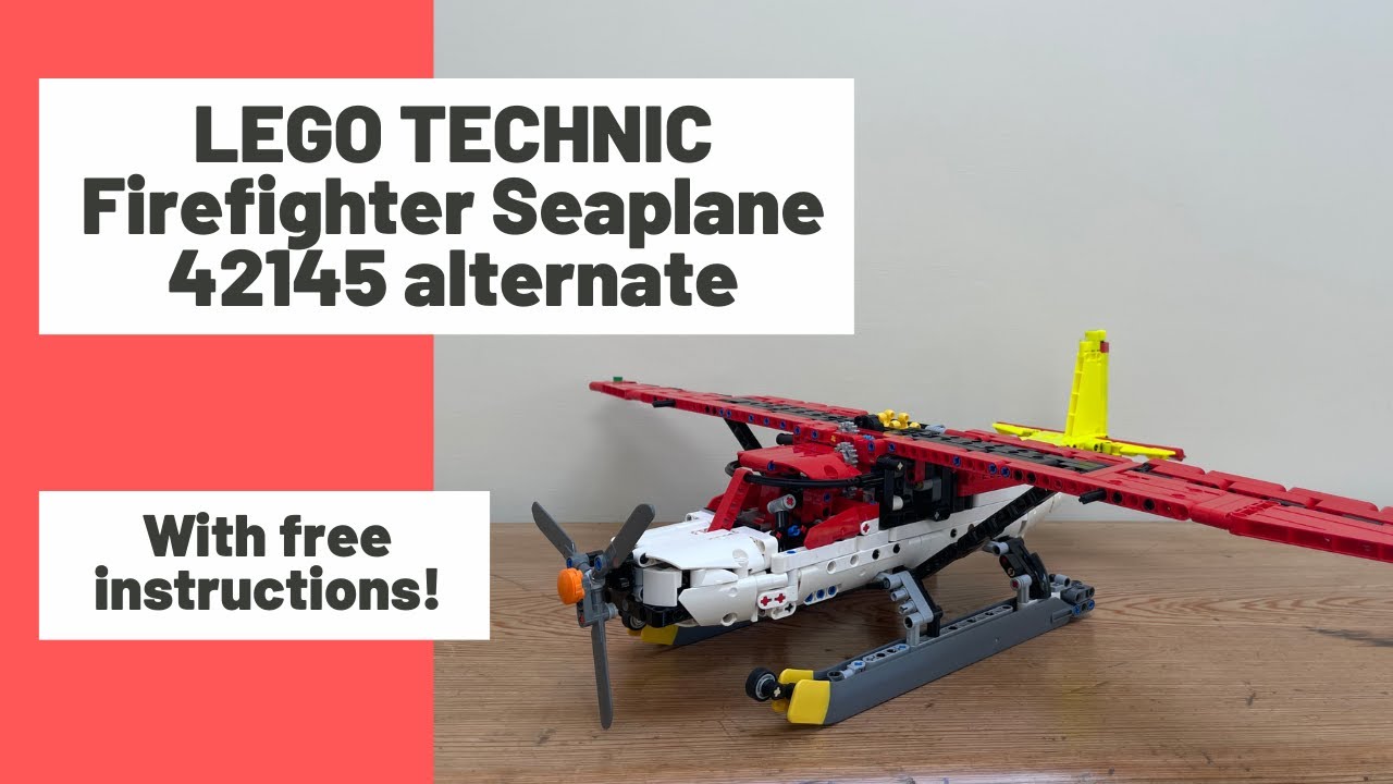 Lego Technic Firefighter Seaplane - 42145 alternate