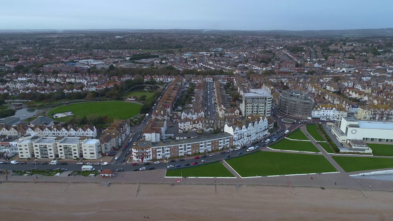 Bexhill On Sea, East Sussex - Aerial View