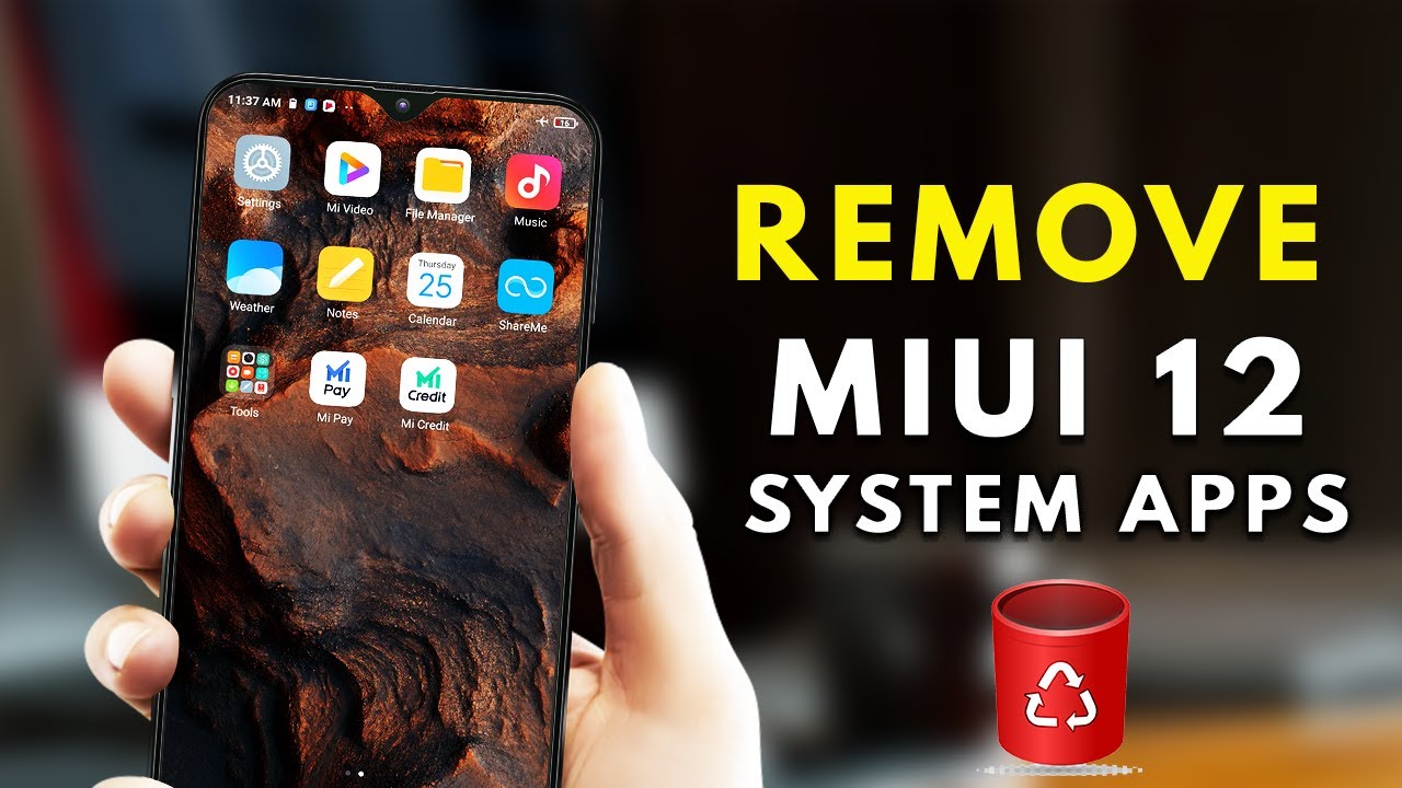 🔥 Remove MIUI 12 SYSTEM Apps Without ROOT | Debloat MIUI 12 🔥