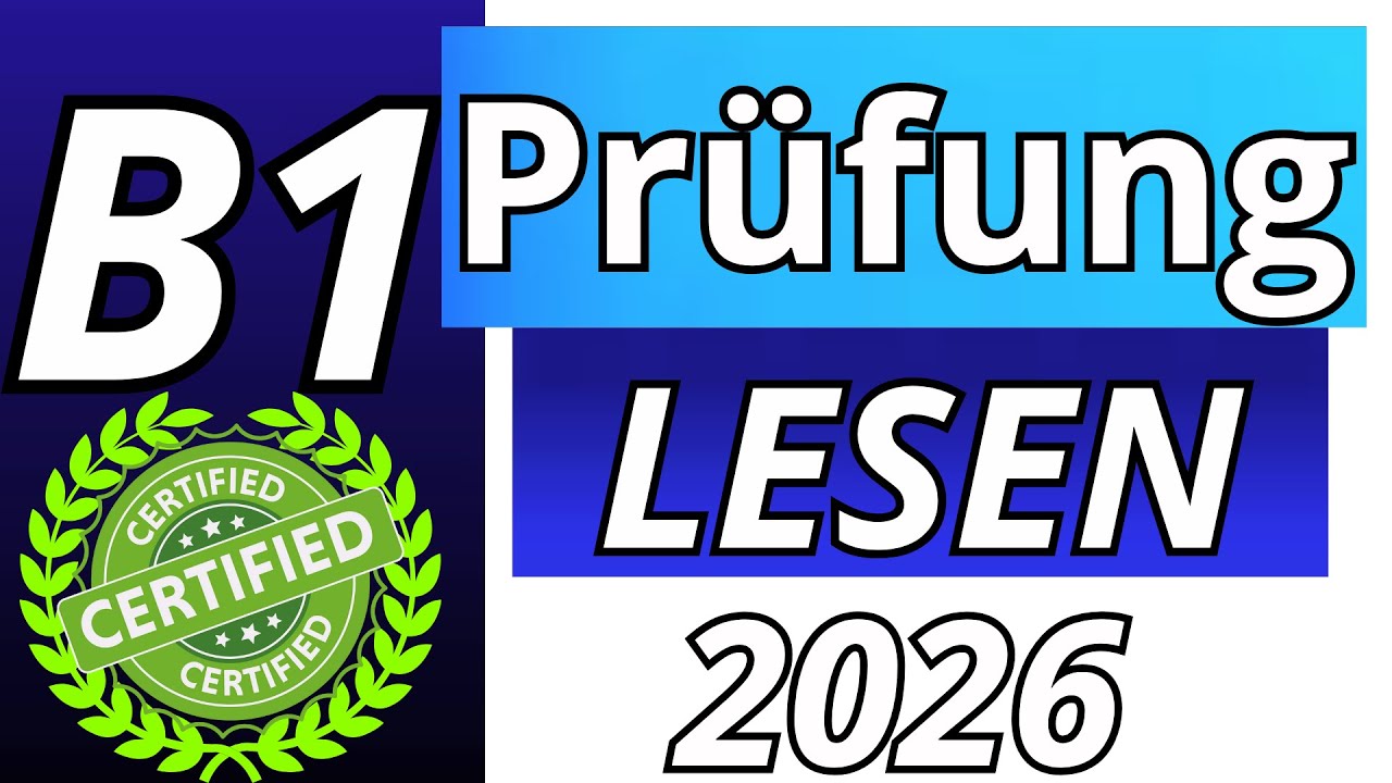 G.A.S.T - B1 Pr&uuml;fung - Lesen &Uuml;bungssatz - G.A.S.T DTZ 2026 TEST