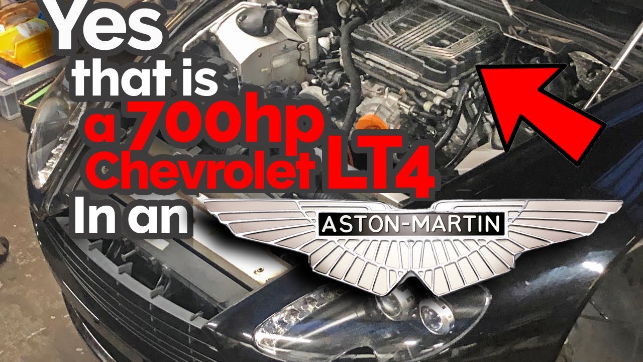 700hp LT4 swapped Aston Martin Vantage Project - Pt 2