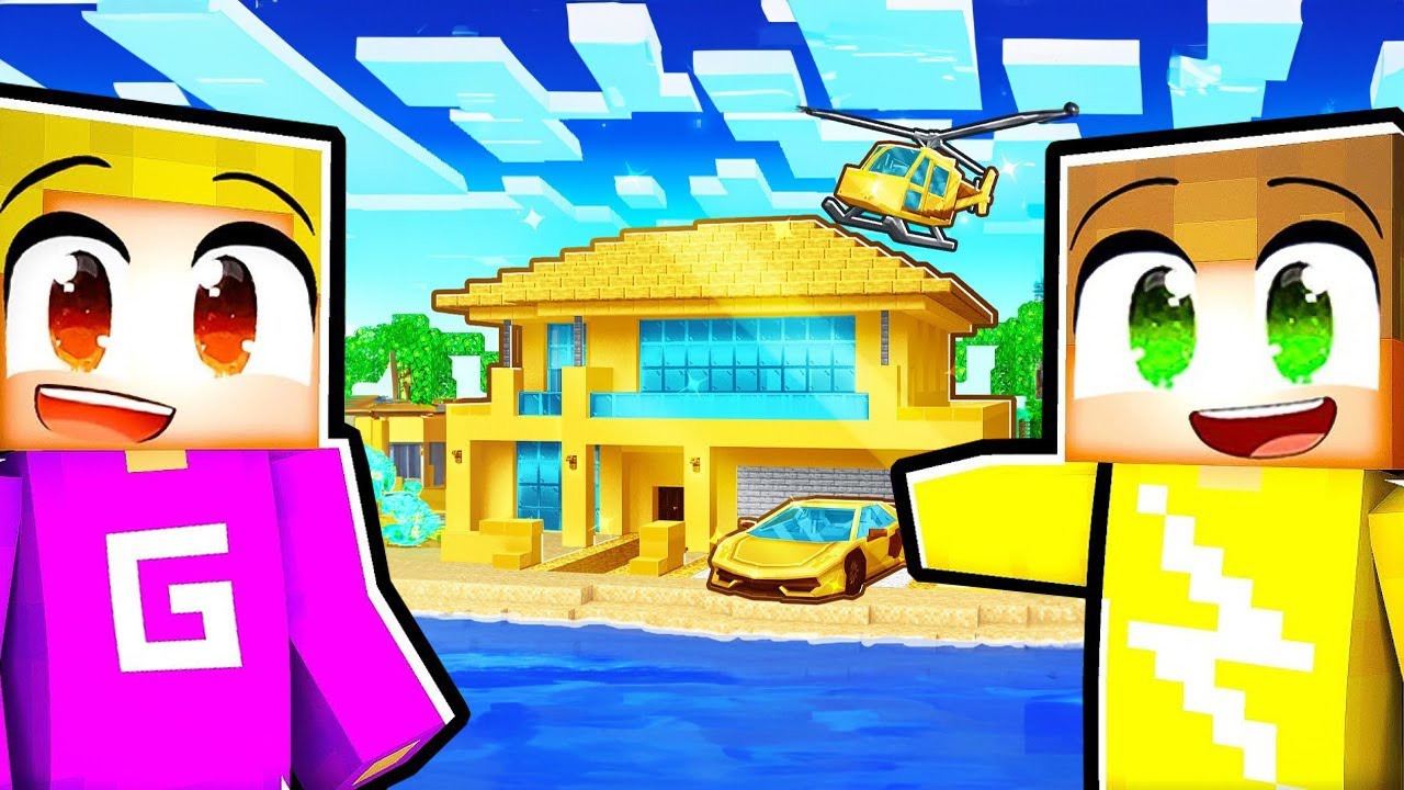 €1,000,000 Kleurstad Huis Maken! (Minecraft Survival)