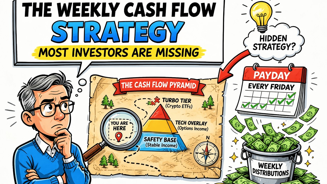 2 Crypto ETFs That Pay Your Bills Weekly — But There’s a Catch