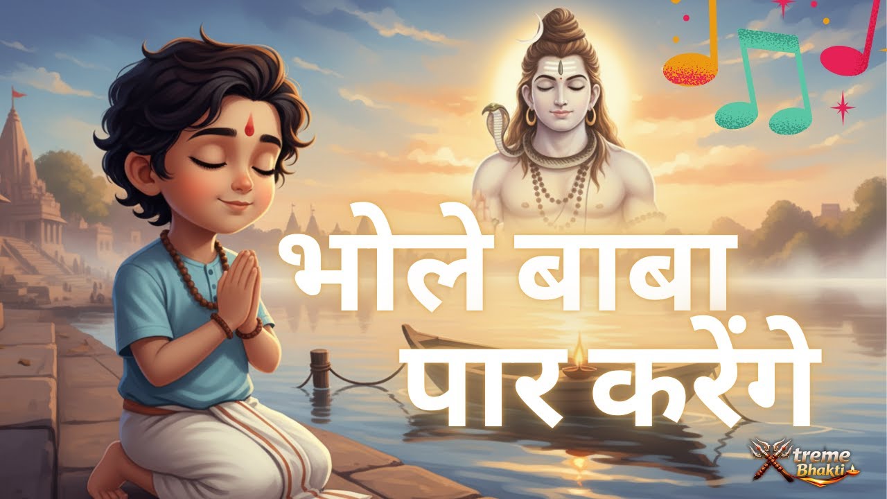 भोले बाबा पार करेंगे 🙏 | Shiv Bhajan | Om Namah Shivay | Peaceful Bhakti