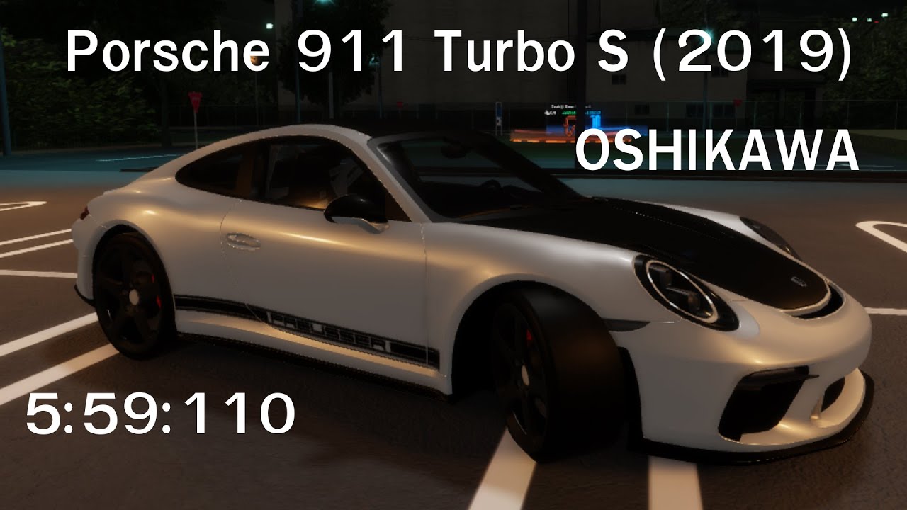 Porsche 911 Turbo S 2019 ซิ่งขึ้น–ลงเขา Ichikawa | Midnight Racing Tokyo