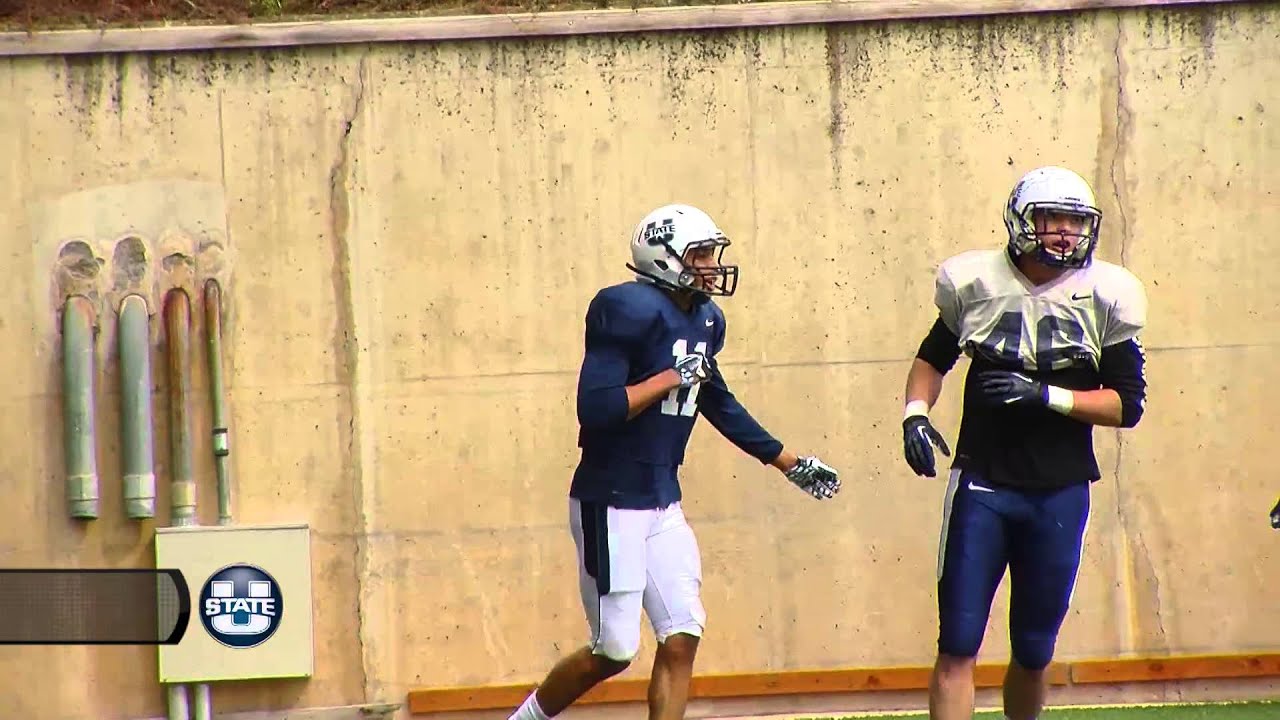 Utah State Scrimmage 3: JoJo Natson to Brandon Swindall 40 yard TD