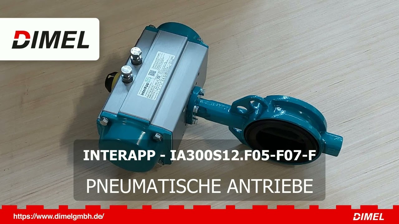 INTERAPP IA300S12.F05-F07-F (AB LAGER) PNEUMATISCHE ANTRIEBE