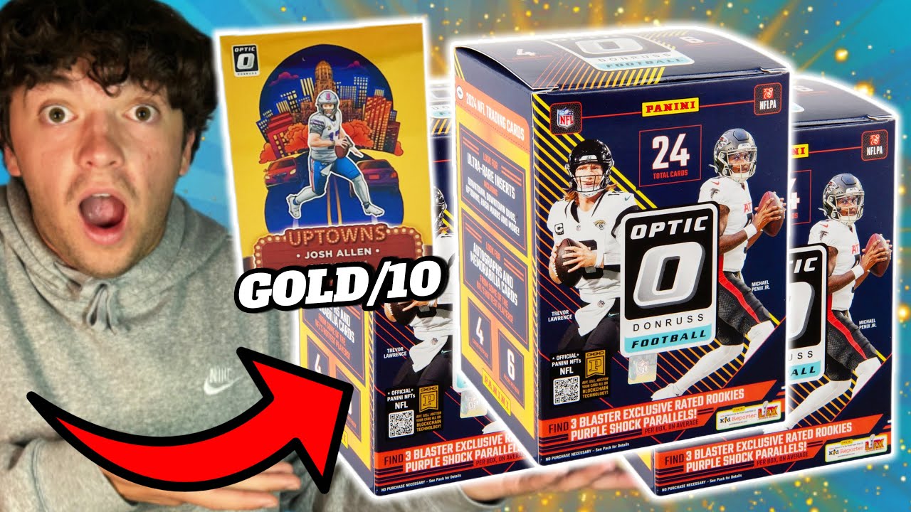 THE BEST BLASTERS IVE EVER OPENED! (2024 Optic Football Blaster Boxes)