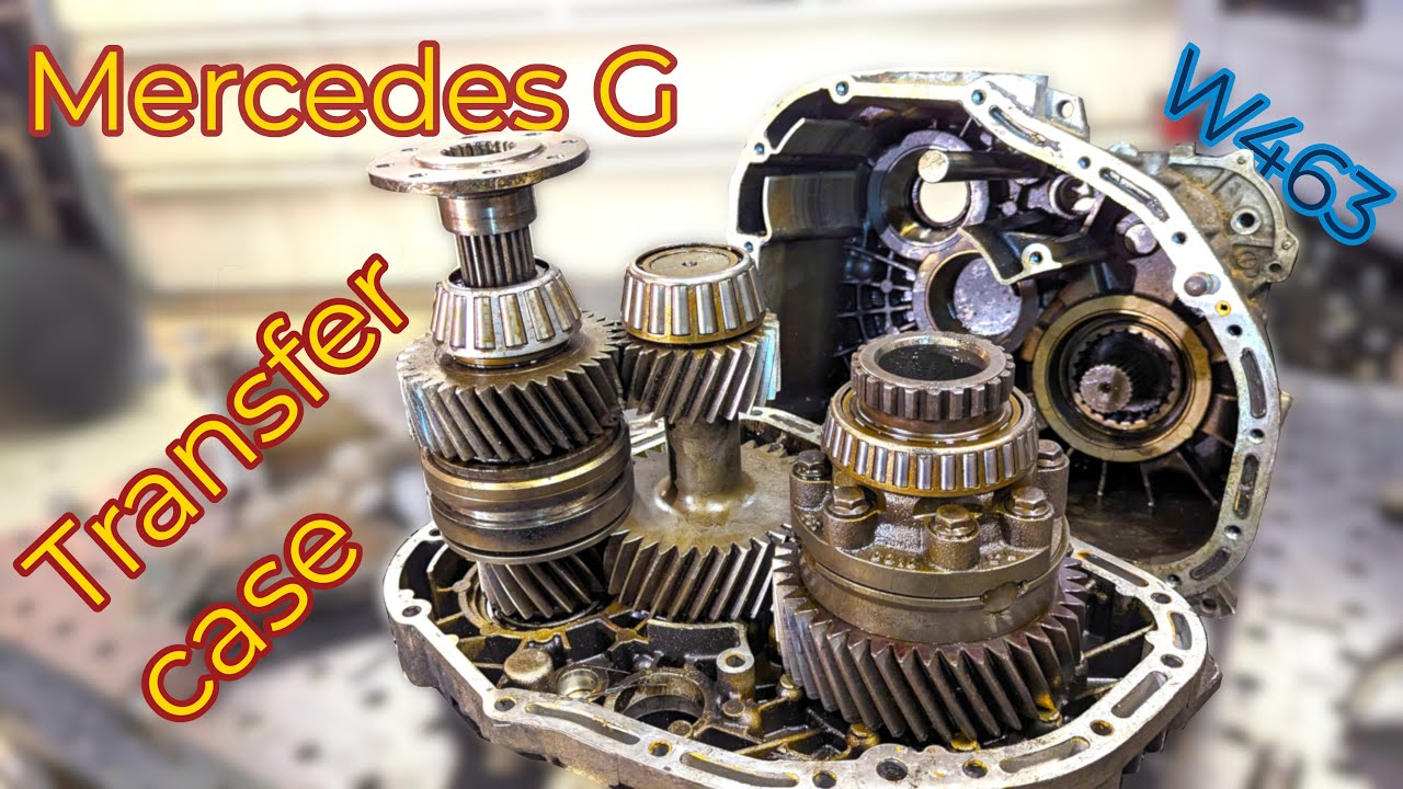 What's inside Mercedes G W463 transfer case ?