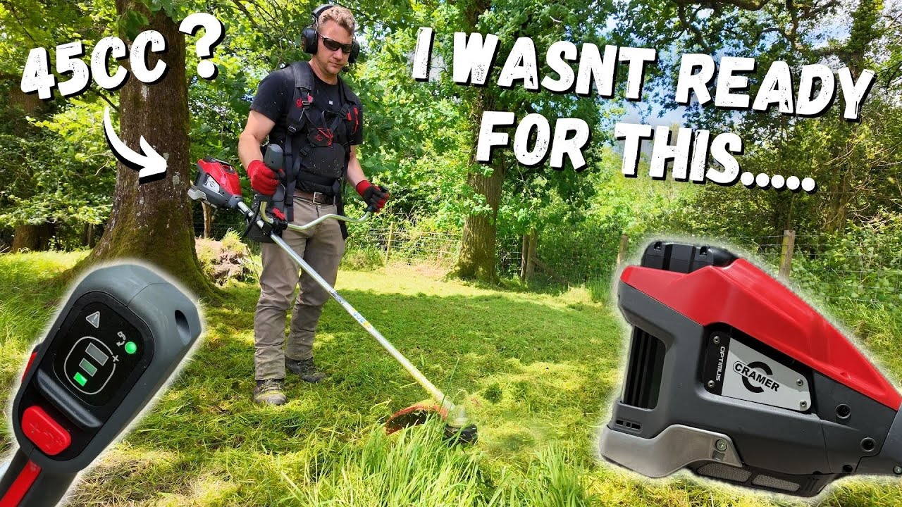 Have I Found the Best Power to Weight Brushcutter? We Test the Cramer Optimus!