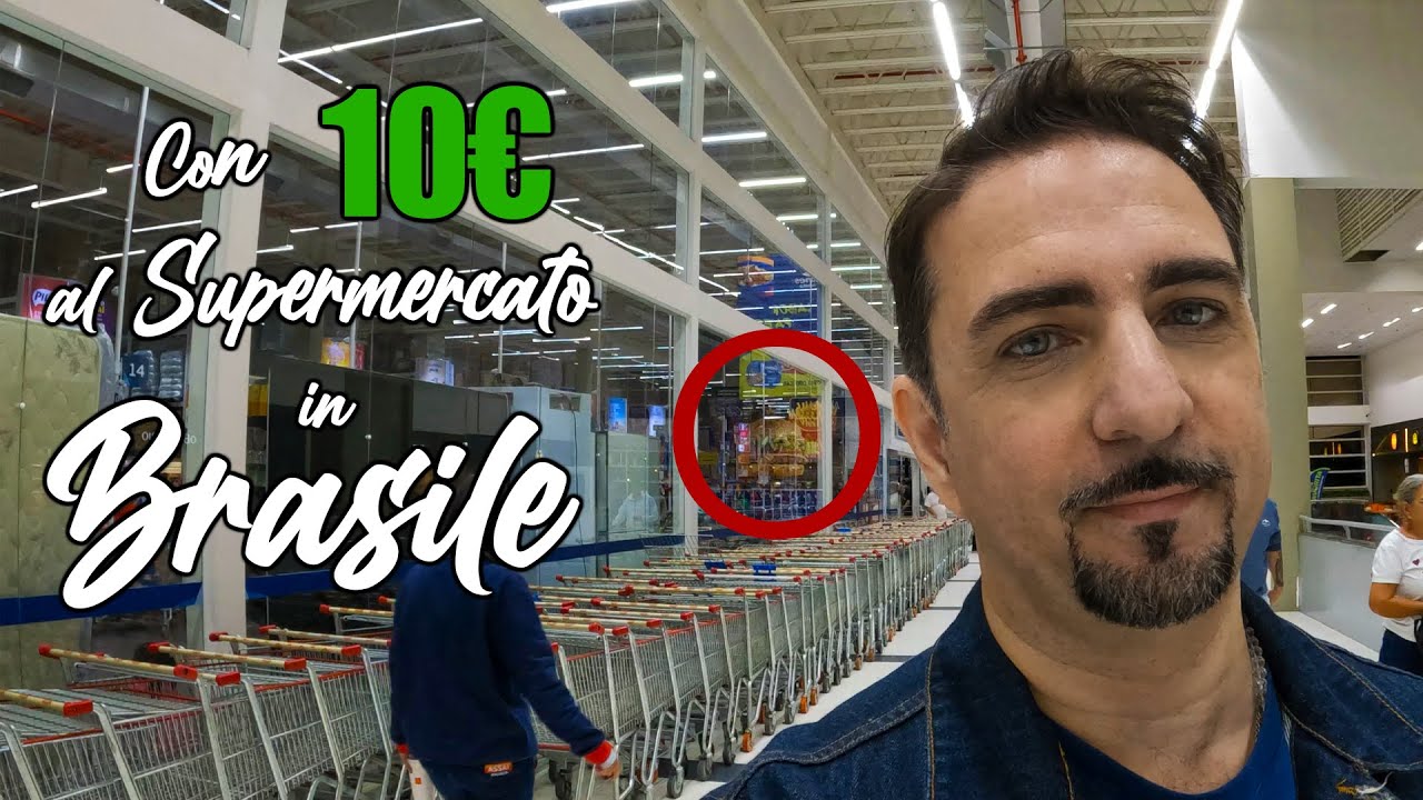 IL BRASILE CHE NON TI ASPETTI | Cosa compro con 10€ al supermercato (assisti dopo il finale)