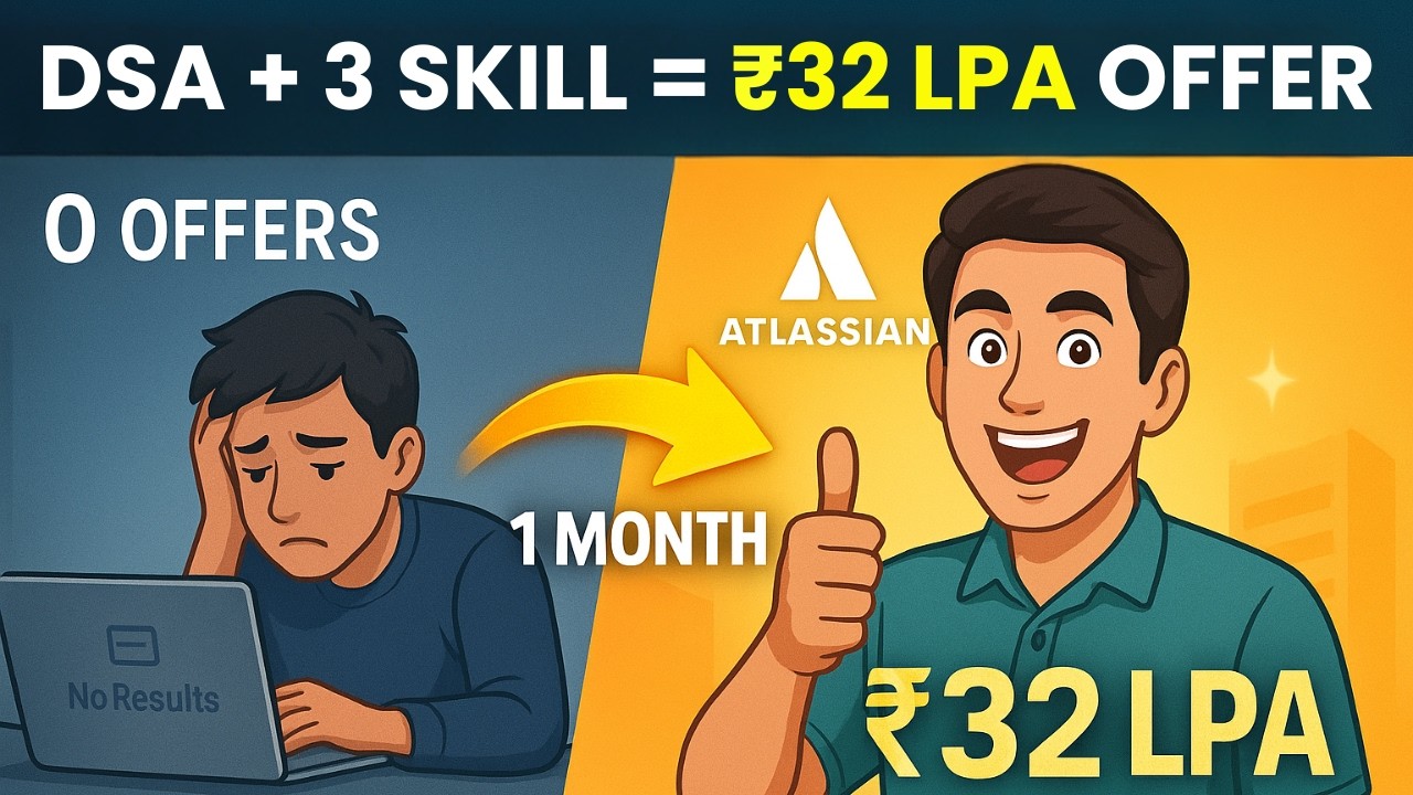 What I Learned from 30 LPA Developers - The #1 Skill You Need DSA!