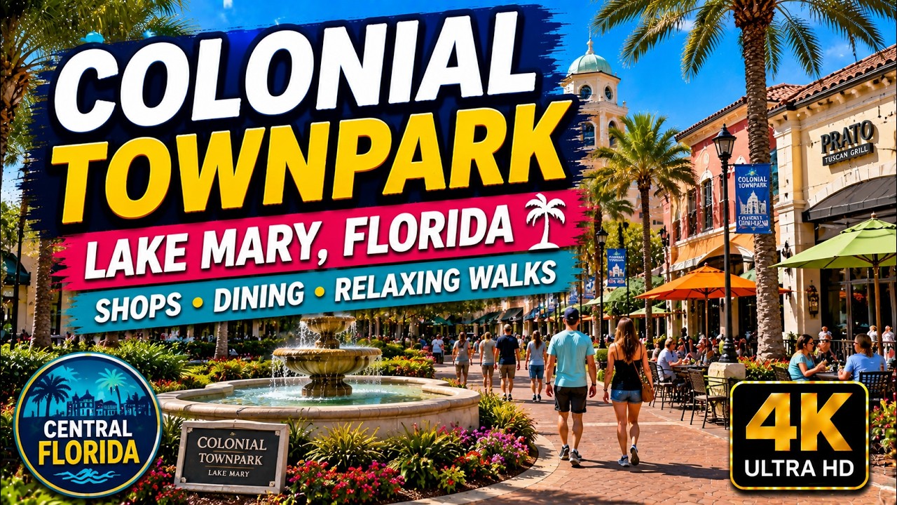Colonial Town Park - Lake Mary, Florida | Walkthrough