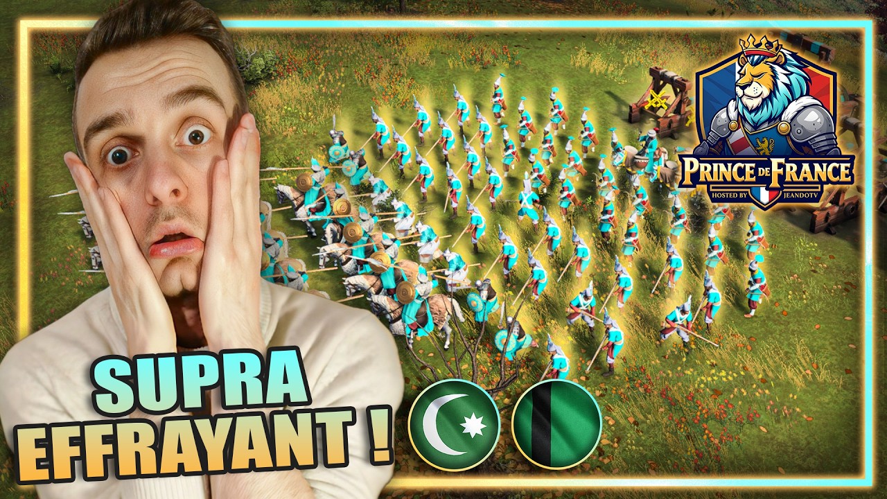 #1 Une armée INDESTRUCTIBLE ! Coco vs Stay Frosty - Prince de France - Qualifs - Cast Tournoi AOE 4