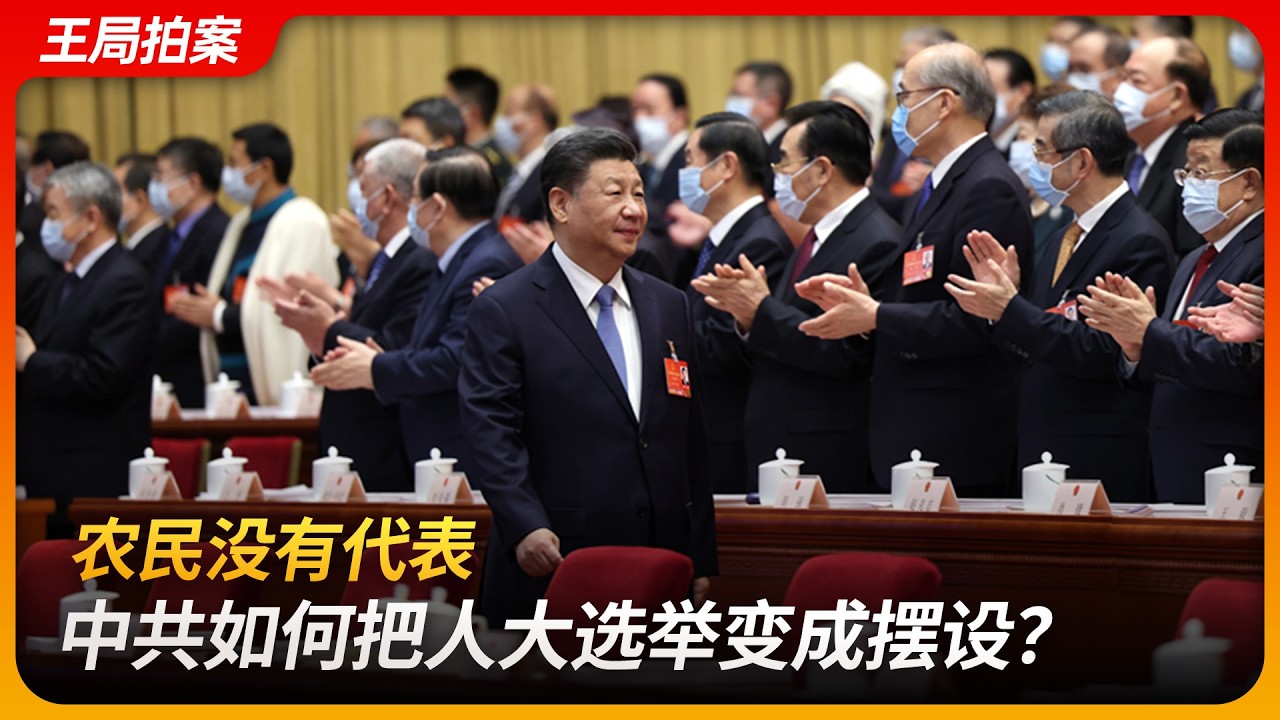 农民没有代表，中共如何把人大选举变成摆设？｜橡皮图章｜人大代表｜姚立法｜申纪兰｜胡小燕｜选举法｜选民小组｜王局拍案 20260310