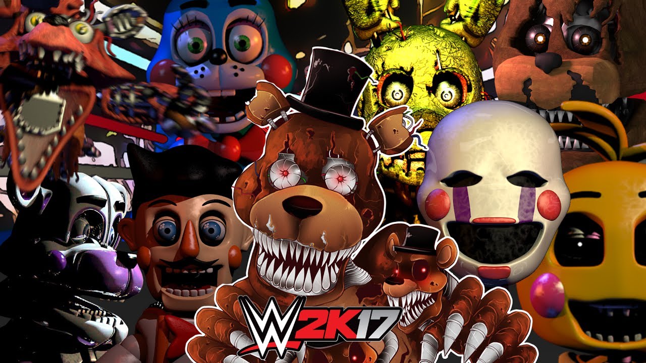 FIVE NIGHTS AT FREDDY'S | ROYAL RUMBLE WWE 2K17