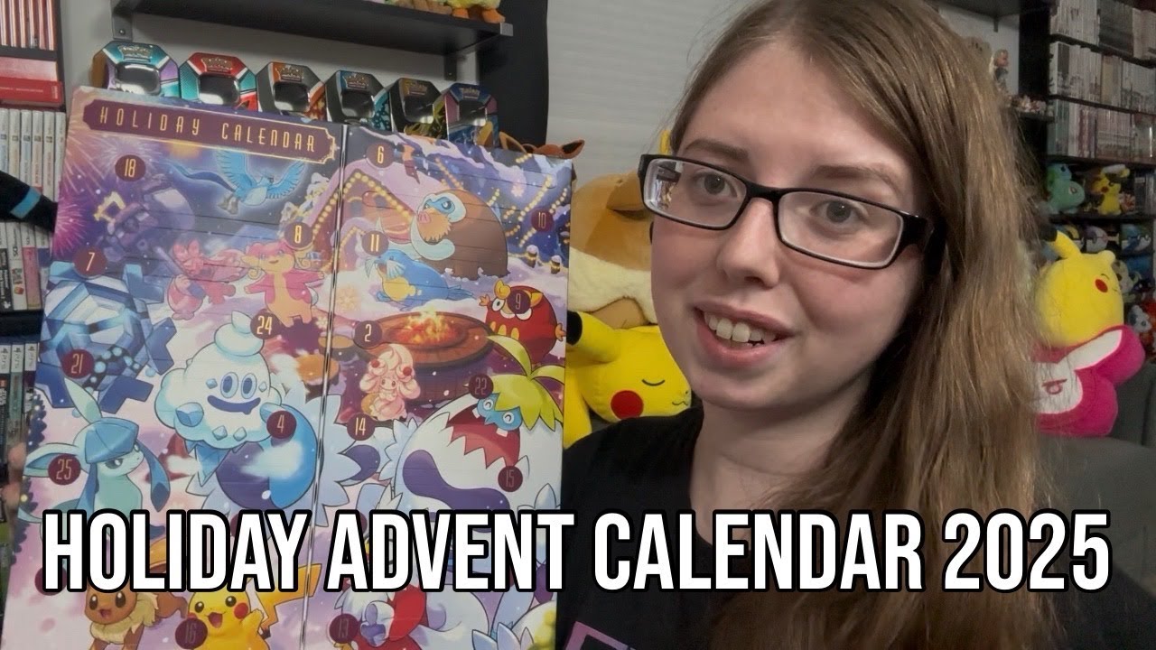 Рождественский адвент-календарь Pokémon 2025 | Pokémon TCG