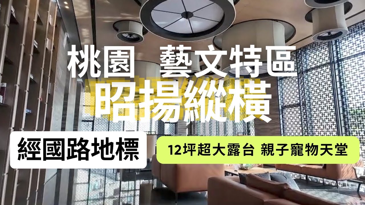 【暫停出售】桃園 藝文特區 昭揚縱橫 露臺戶 豪斯先生 開箱