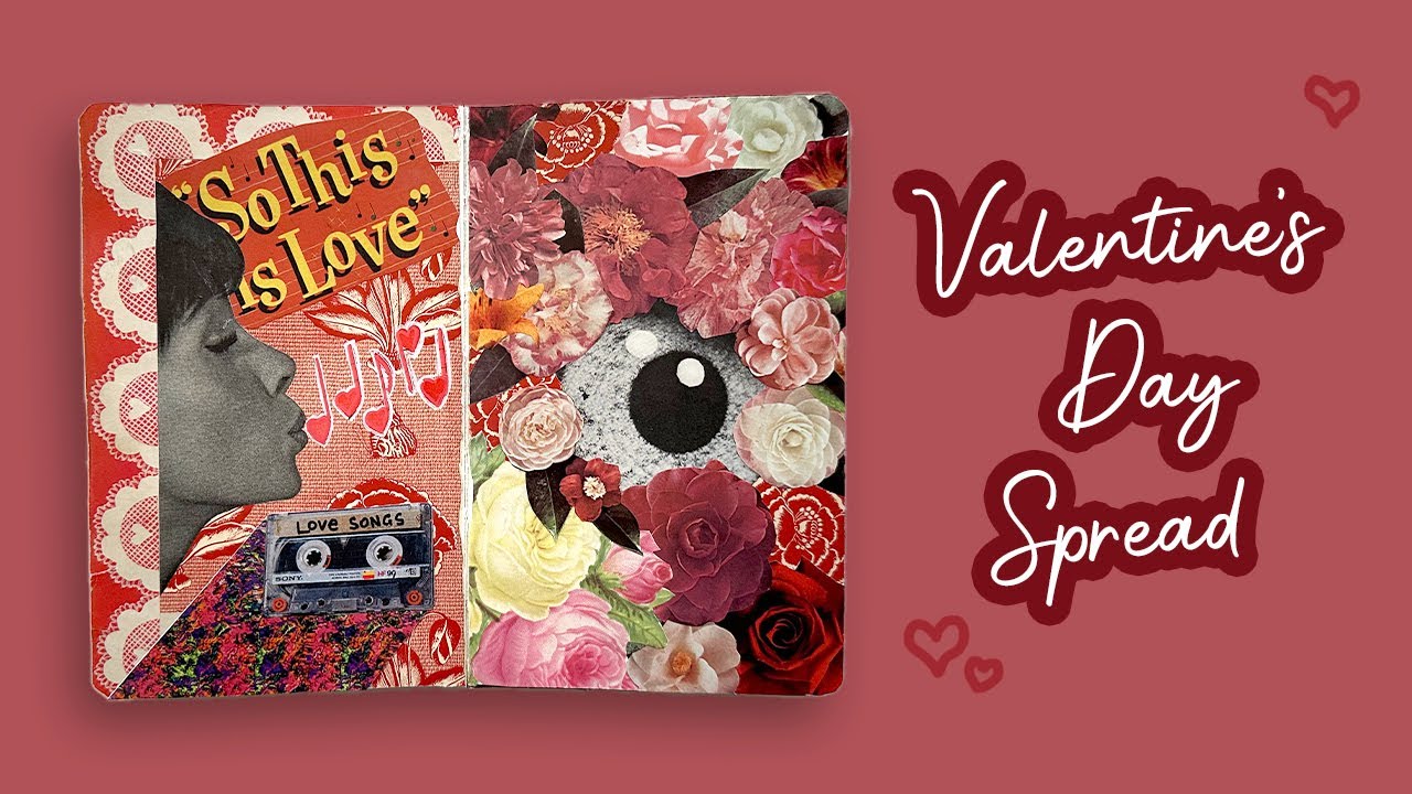 Collage with me for Valentine’s Day!