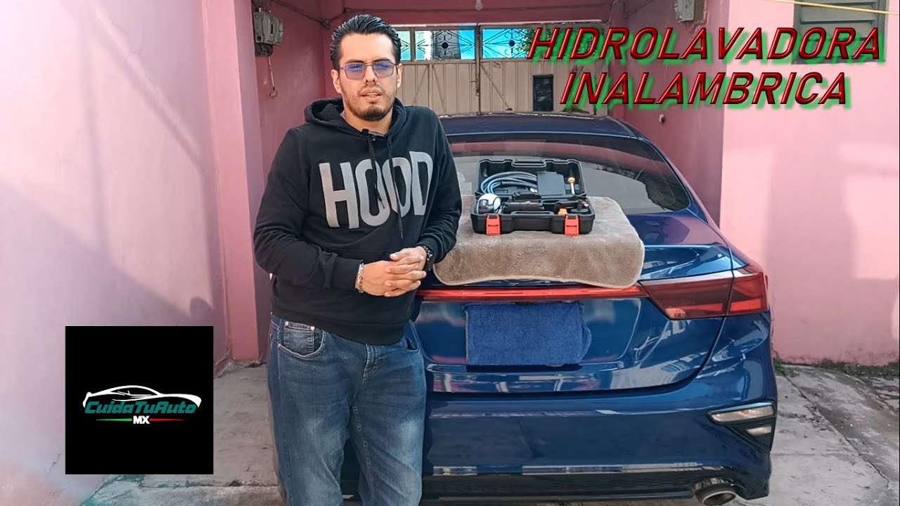 Hidrolavadora Inalambrica | Contenido, Armado y Prueba