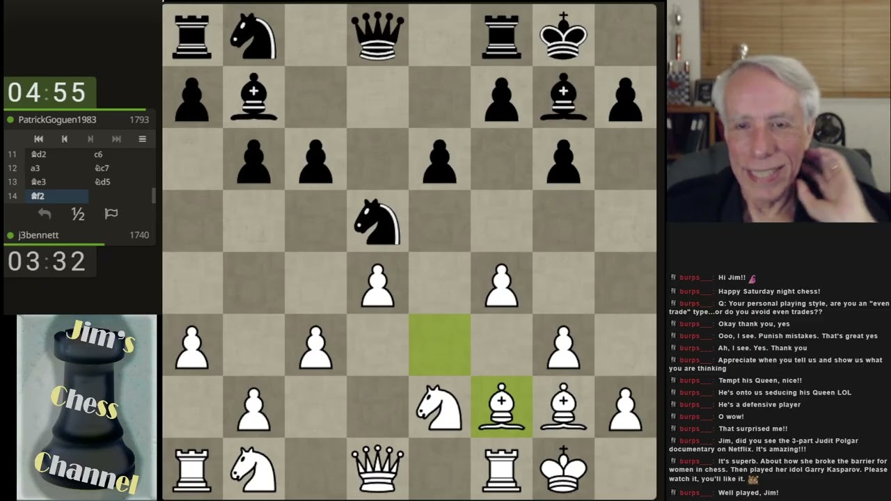 Twitch Stream from February 21, 2026 - Chess