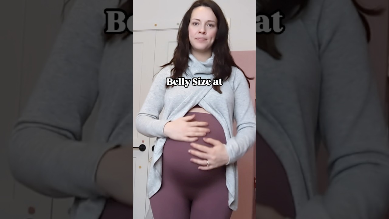 38 weeks pregnant belly size