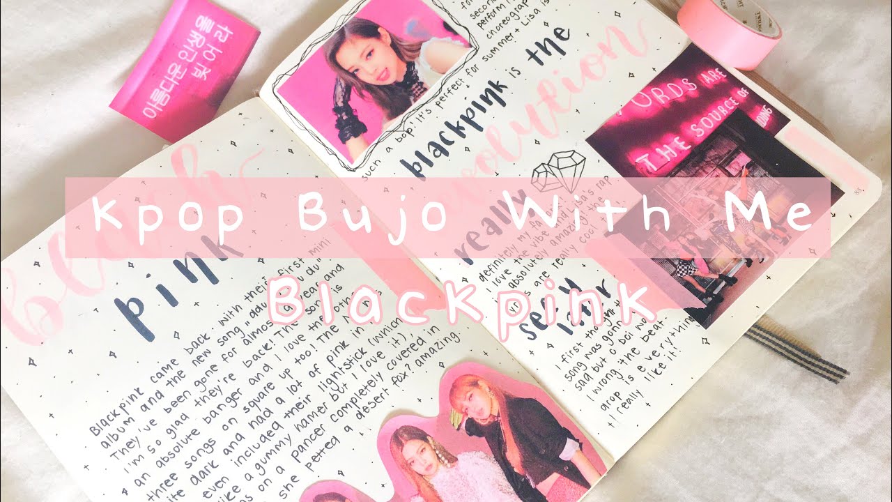🎀 Blackpink | Kpop Bujo With Me #3